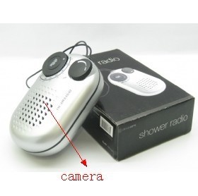 Radio Spy Camera New 1280x960 Shower Radio Bathroom Spy Camera With Motion Detection And Remote Control Function 16gb